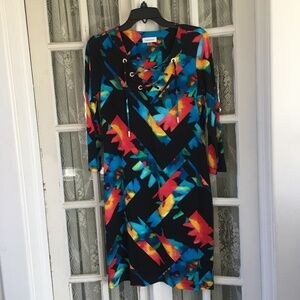 Host Pick: Calvin Klein Print Dress - Size 8